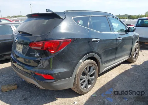 2017 Hyundai Santa Fe Sport 2.0T Ultimate из США, поврежденный, VIN 5XYZWDLA5HG468300